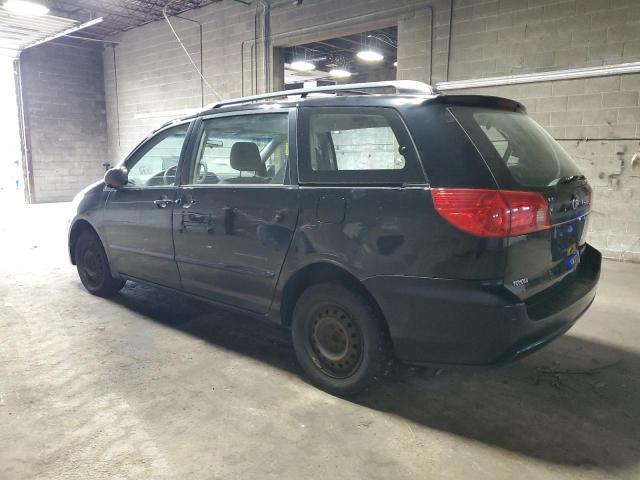 TOYOTA SIENNA CE 2009 black  gas 5TDZK23C49S235966 photo #3