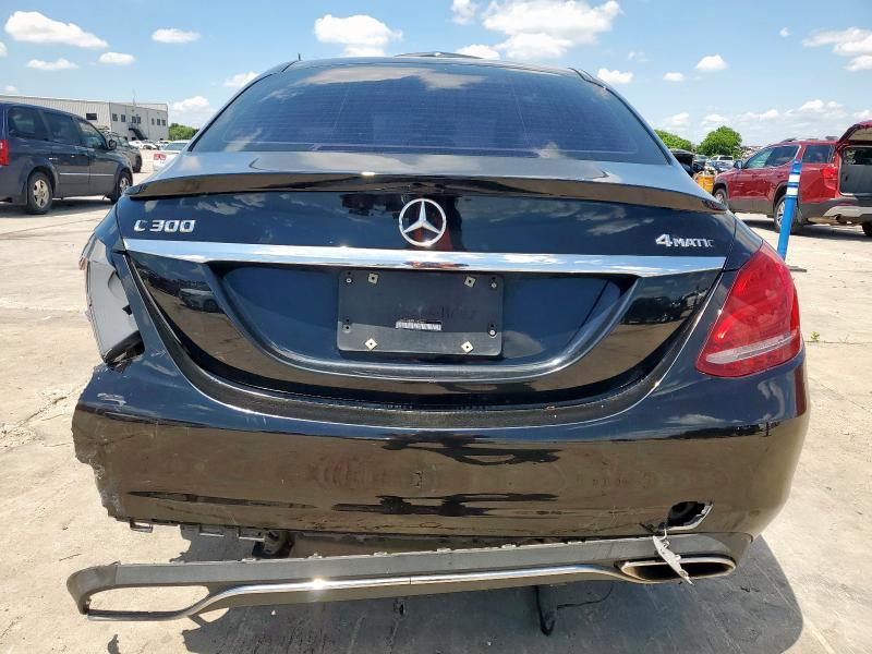 2015 MERCEDES-BENZ C 300 4MAT 55SWF4KB5FU059665