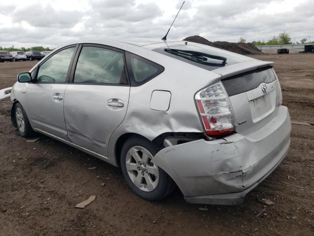 TOYOTA PRIUS 2008 silver  hybrid engine JTDKB20U487703363 photo #3