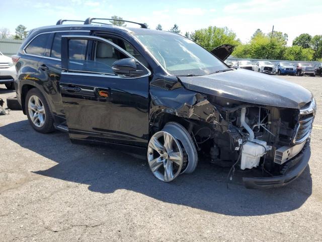 Vin: 5tddkrfh1fs202591, lot: 57648535, toyota highlander limited 20154