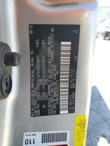 2015 TOYOTA SIENNA LE 5TDKK3DC3FS631713