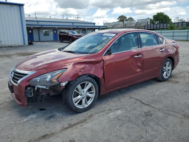 NISSAN ALTIMA 2.5 2014 red sedan 4d gas 1N4AL3APXEC118772 photo #1