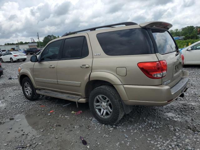 TOYOTA SEQUOIA SR 2005 gold  gas 5TDZT34A15S260012 photo #3