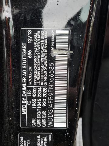2014 MERCEDES-BENZ CLA 250 - WDDSJ4EB9EN066585