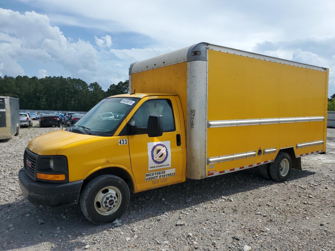 GMC SAVANA CUTAWAY G3500