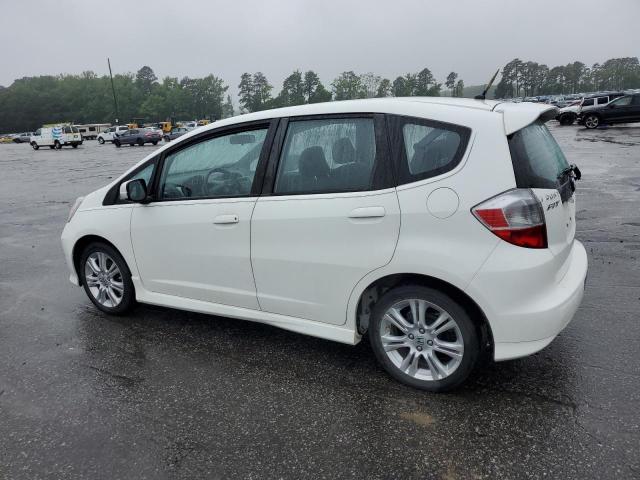 HONDA FIT SPORT 2009 white  gas JHMGE87489C007179 photo #3