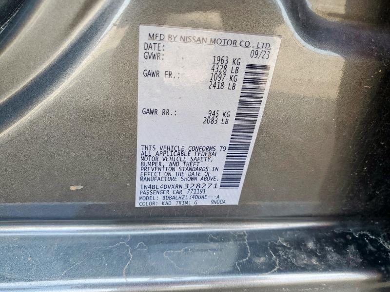 2024 NISSAN ALTIMA SV - 1N4BL4DVXRN328271