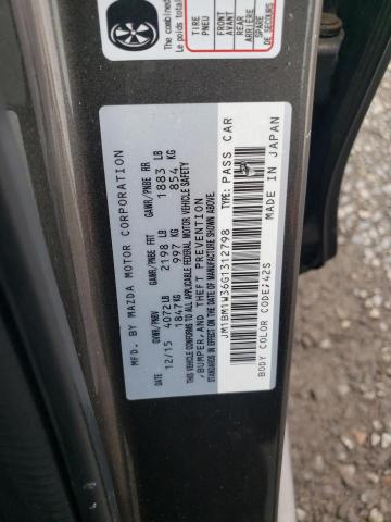 2016 MAZDA 3 TOURING - JM1BM1W36G1312798