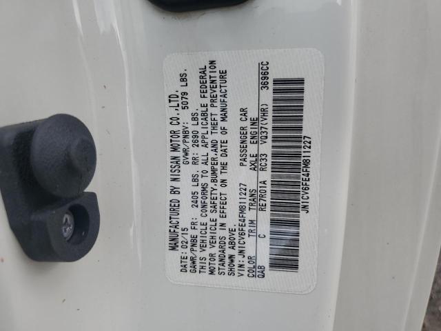 2015 INFINITI Q60 BASE JN1CV6FE4FM811227