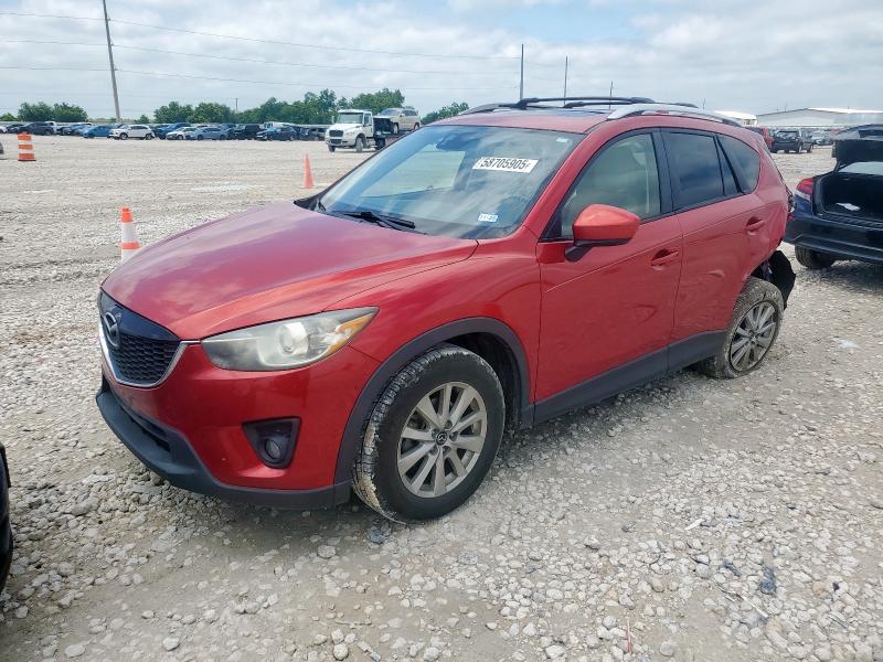 MAZDA CX-5 TOURI 2015 red  gas JM3KE2CY2F0457318 photo #1