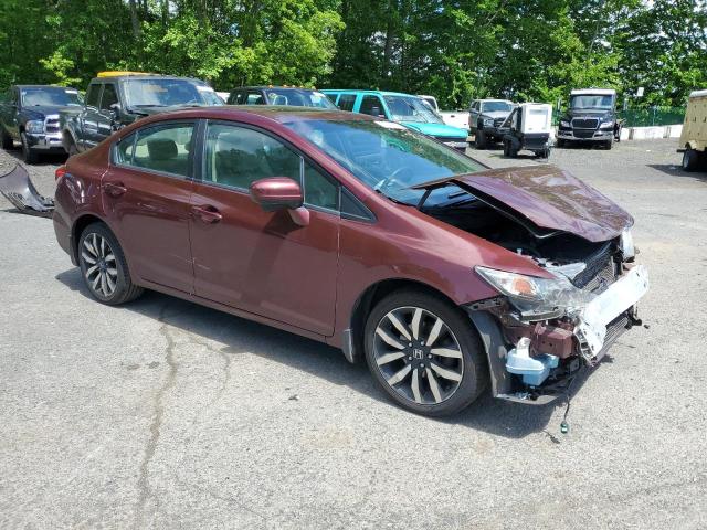 Vin: 2hgfb2f94fh526174, lot: 57670835, honda civic exl 20154