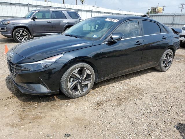 Vin: kmhlp4ag4pu504089, lot: 55855475, hyundai elantra limited 2023 img_1