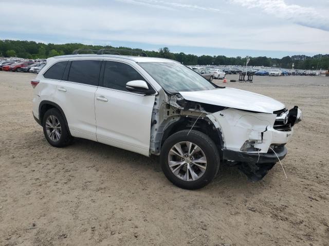 Vin: 5tdkkrfh2fs077883, lot: 55759475, toyota highlander xle 20154