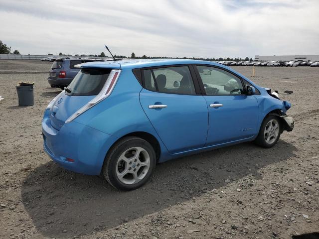 NISSAN LEAF S 2013 blue  electric 1N4AZ0CP0DC418510 photo #4