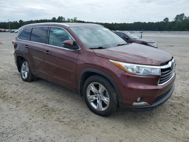 Vin: 5tddkrfh0fs175304, lot: 57234265, toyota highlander limited 20154