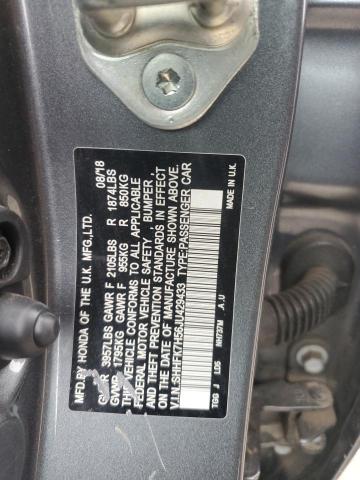 2018 HONDA CIVIC EX - SHHFK7H56JU429433