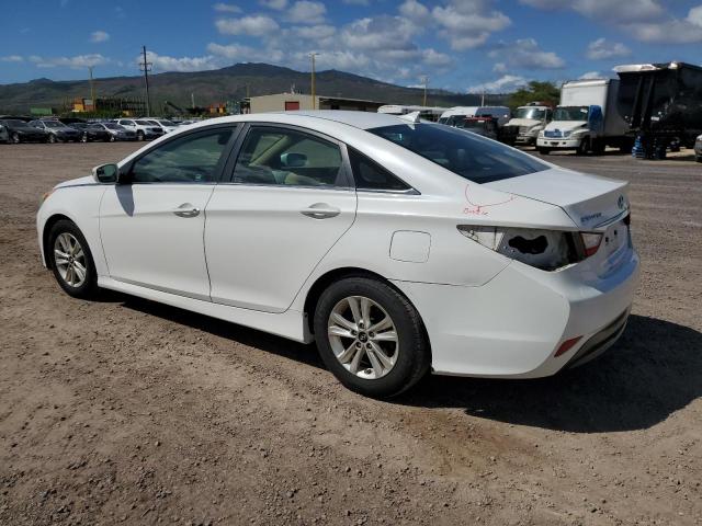 Vin: 5npeb4ac7eh839380, lot: 56609005, hyundai sonata gls 20142