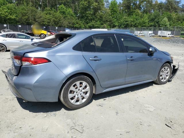 Vin: jtdeprae9lj064116, lot: 57580365, toyota corolla le 20203