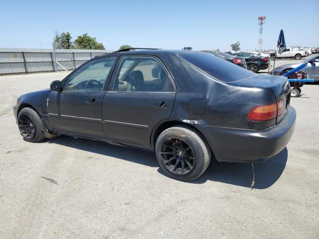 HONDA CIVIC EX 1992 black  gas JHMEH9694NS002319 photo #3