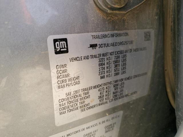 2024 GMC SIERRA K15 - 3GTUUAED1RG257197
