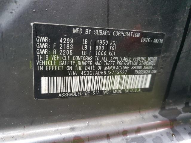 2018 SUBARU IMPREZA PR - 4S3GTAD68J3753527