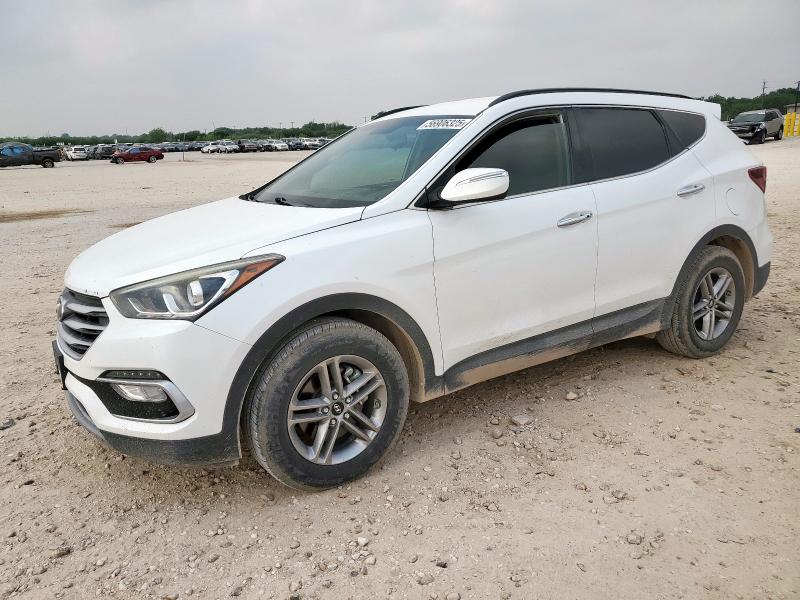 Vin: 5nmzu3lb6jh106805, lot: 56906325, hyundai santa fe 2018 img_1