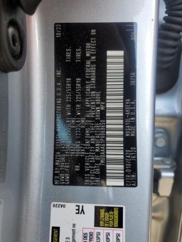 2023 TOYOTA COROLLA CR 7MUDAAAG1PV069650