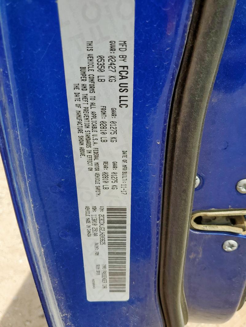 2018 DODGE CHARGER GT 2C3CDXJG2JH203625