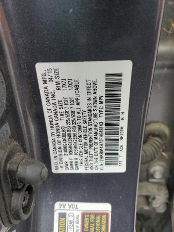2015 HONDA CR-V EXL - 2HKRM4H75FH648143