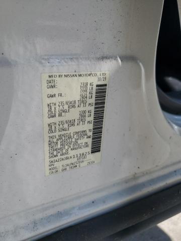 2020 NISSAN MURANO S - 5N1AZ2AJ8LN113825