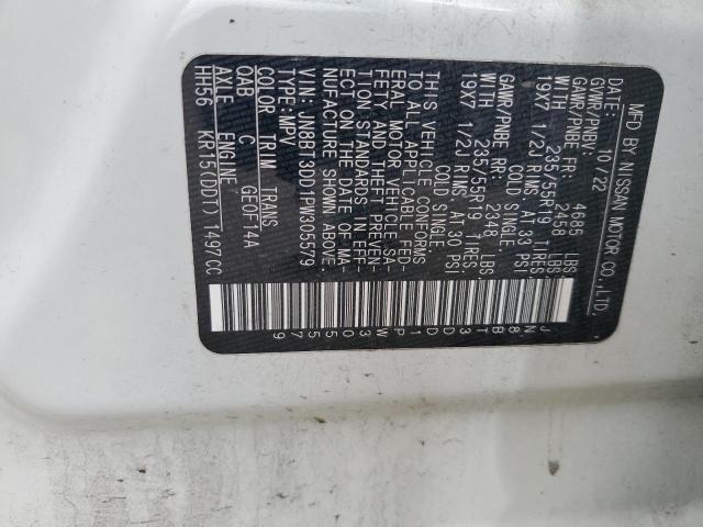 2023 NISSAN ROGUE PLAT JN8BT3DD1PW305579