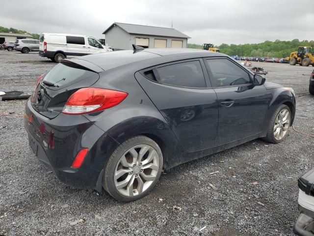 HYUNDAI VELOSTER 2016 black coupe 3d gas KMHTC6AD7GU294584 photo #4