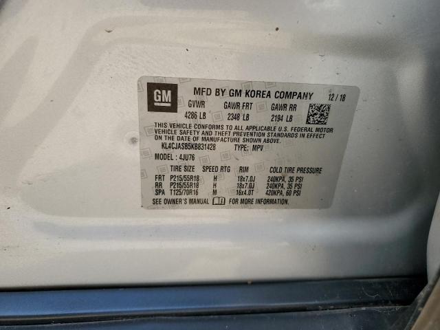 2019 BUICK ENCORE PRE - KL4CJASB5KB831428