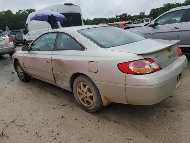 TOYOTA CAMRY SOLA 2002 silver  gas 2T1CE22P92C015724 photo #3
