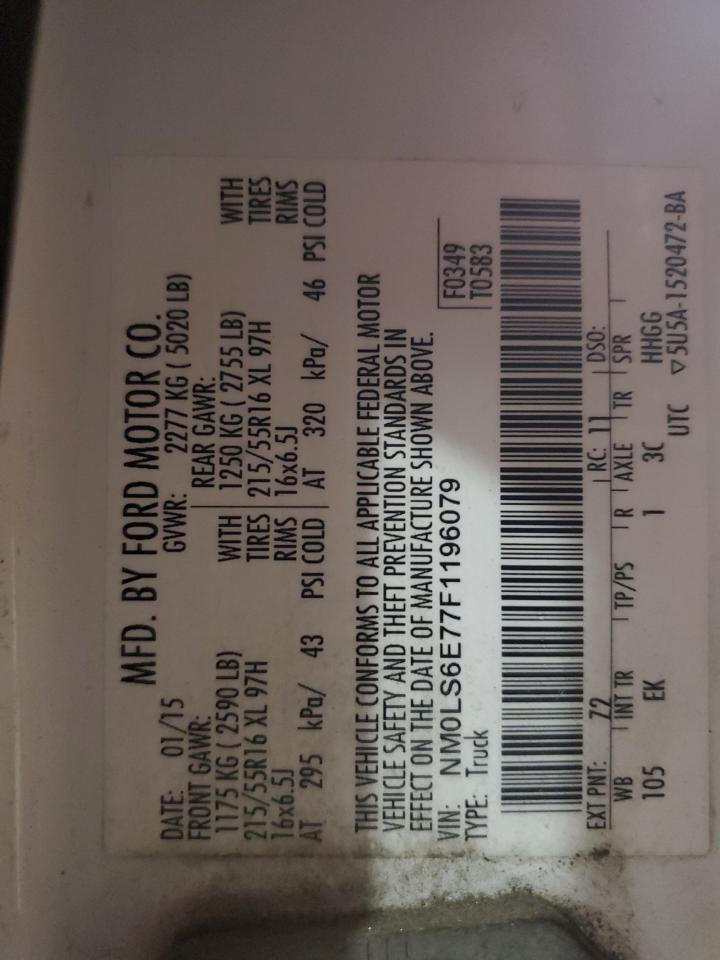 FORD TRANSIT CONNECT XL