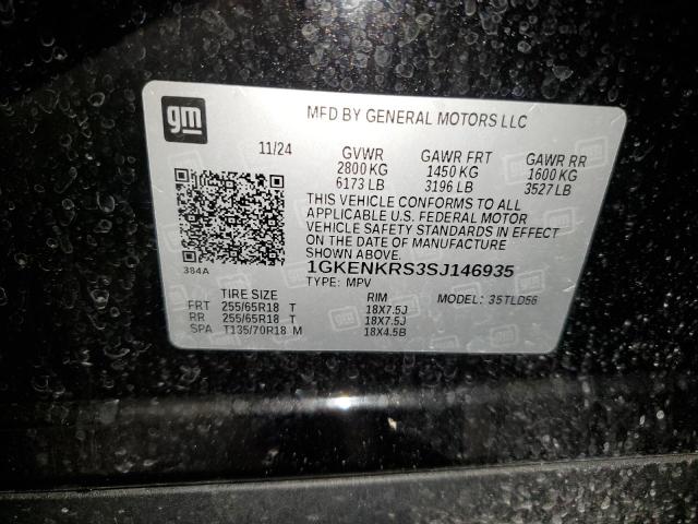 2025 GMC ACADIA ELE 1GKENKRS3SJ146935