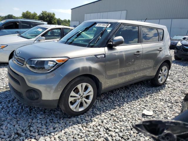 KIA SOUL 2019 gray  gas KNDJN2A27K7656157 photo #1