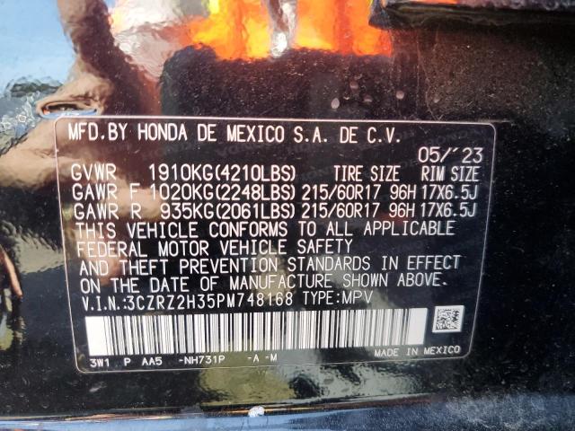 2023 HONDA HR-V LX - 3CZRZ2H35PM748168