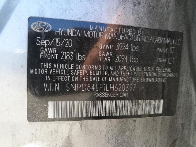 2020 HYUNDAI ELANTRA SE - 5NPD84LF1LH628397