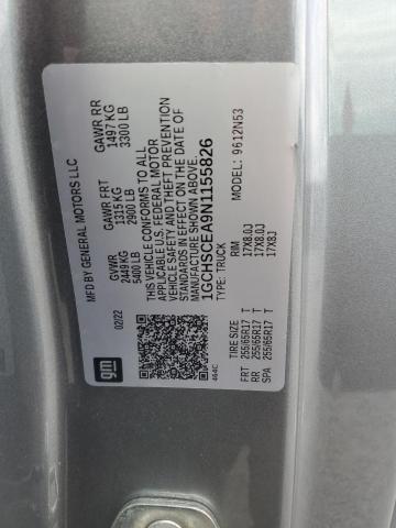2022 CHEVROLET COLORADO L - 1GCHSCEA9N1155826