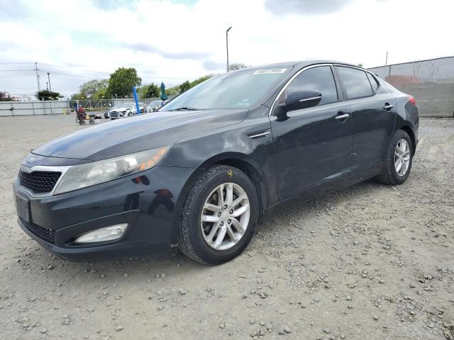 KIA OPTIMA LX 2013 black  gas 5XXGM4A73DG232747 photo #1