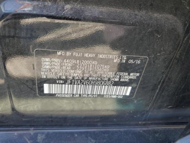 2017 SUBARU WRX STI JF1VA2V60H9806882