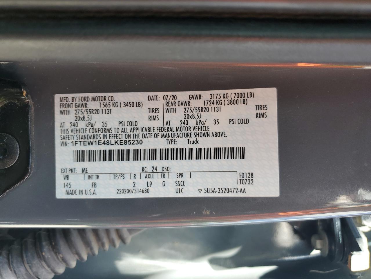 FORD F-150 SUPERCREW