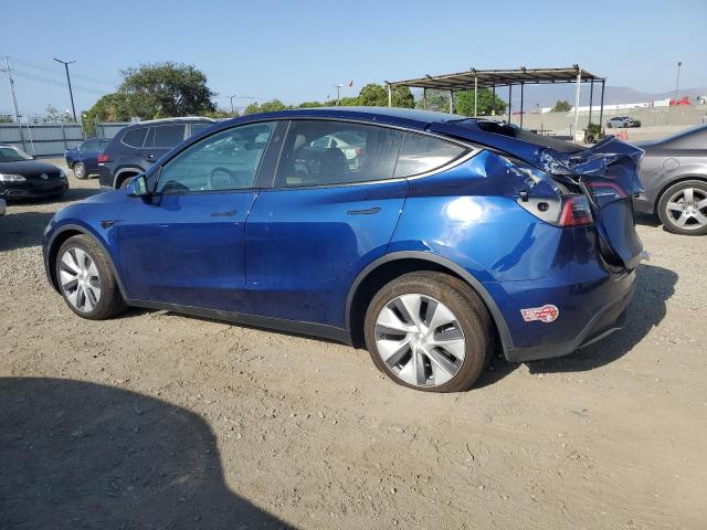 TESLA MODEL Y 2024 blue  electric 7SAYGDEEXRA223963 photo #3