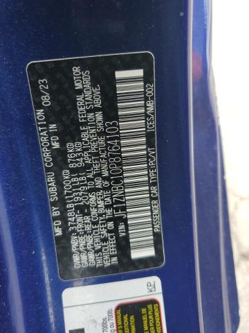 2023 TOYOTA GR 86 JF1ZNBC10P8764103