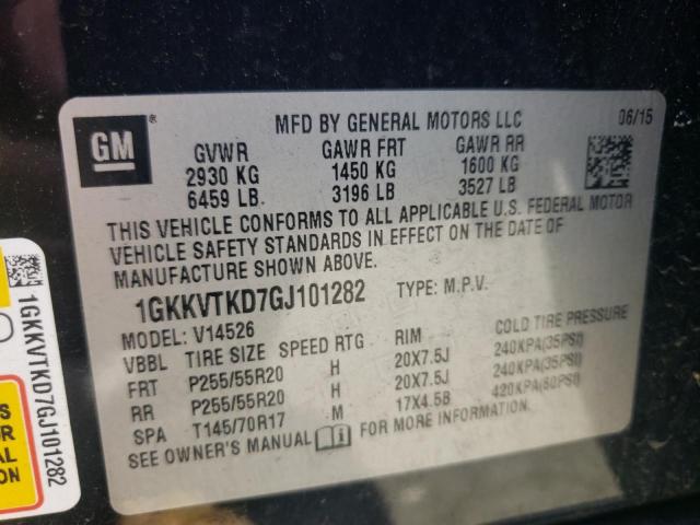 2016 GMC ACADIA DEN - 1GKKVTKD7GJ101282