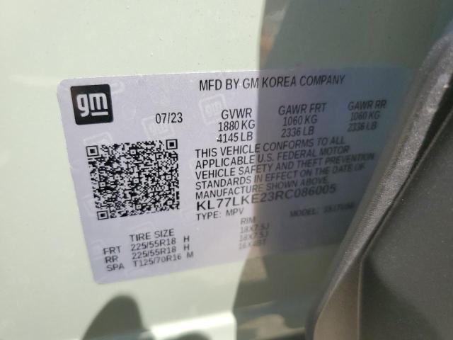 2024 CHEVROLET TRAX ACTIV - KL77LKE23RC086005