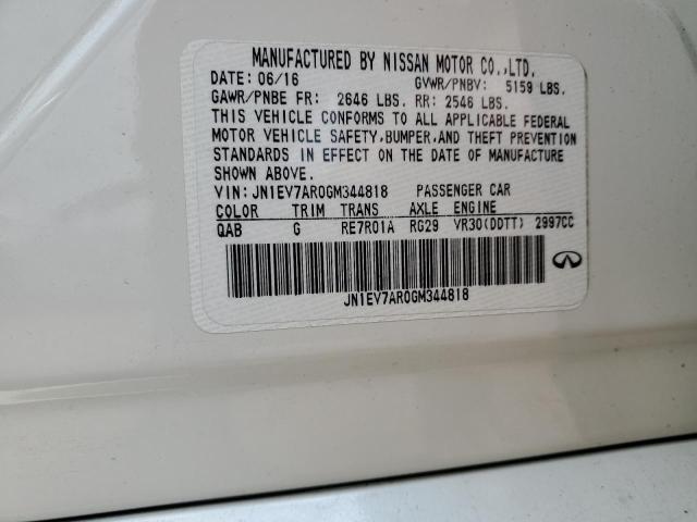 2016 INFINITI Q50 PREMIU - JN1EV7AR0GM344818