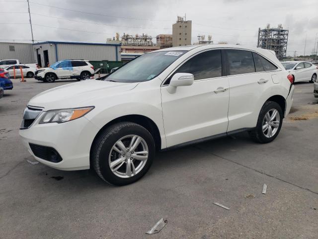 ACURA RDX 2014 white  gas 5J8TB3H38EL015554 photo #1