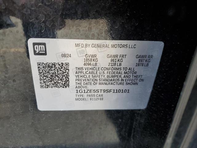 2025 CHEVROLET MALIBU PRE - 1G1ZE5ST9SF110101